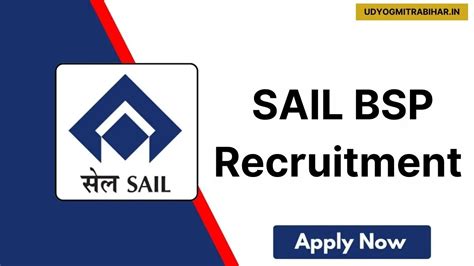 bsp recruitment|bhilai steel plant from apply online.